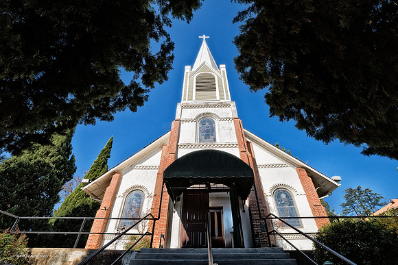 St Patrick's Catholic Church, Sonora, CA, Tuolumne County, November 1, 2017