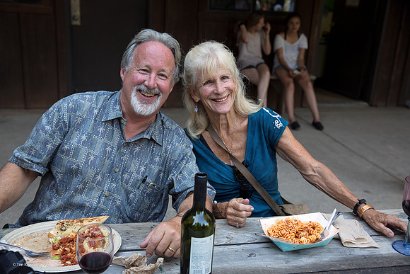 Tim & Carolyn, Redwood Ramble, Camp Navarro, 2015