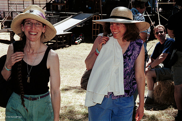 Michelle Konrad, Ellen Silver, Kate Wolf Music Festival, 2002