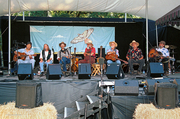 Storytellers onstage, Kate Wolf Music Festival, 2003
