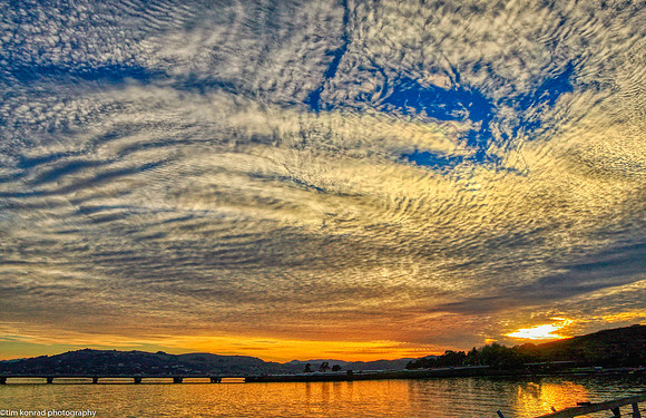 Clouds Seen from Marin Rod & Gun Club Pier