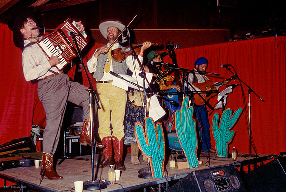 Sourdough Slim, Cactus Bob Cole, Chris Stevenson, Tim Behan, Amy's Orchid Lounge, Strawberry Spring, 1991