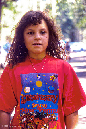 Young Fan, ​Strawberry Music Festival, Spring, 1992
