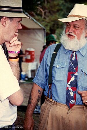 Loudon Wainwright III & Bruce "Utah" Phillips, ​​Strawberry Music Festival, Spring, 1992