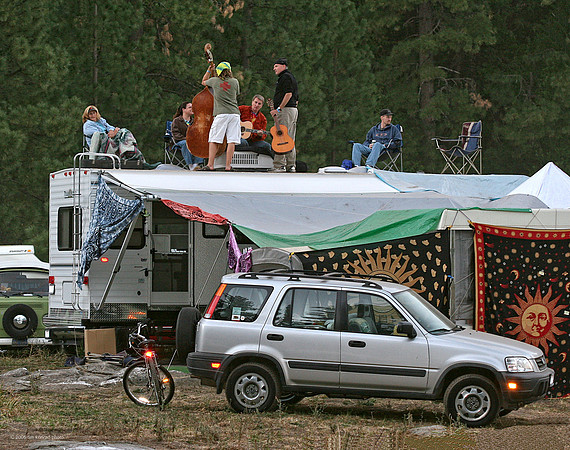 Jammin' on the second floor, Strawberry Music Festival, Fall, 2005
