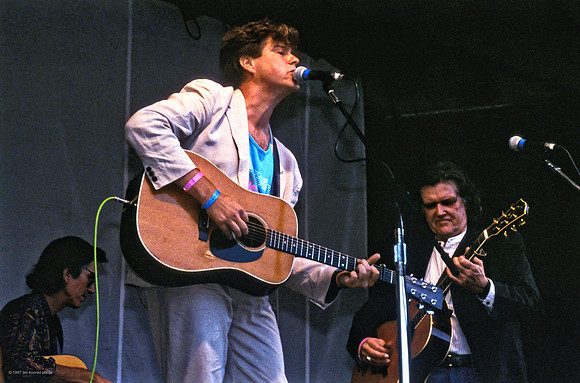 Townes Van Zandt, Robert Earl Keen, Guy Clark, Strawberry Music Festival, Fall, 1991