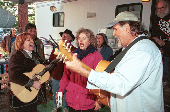 The "All-Nighter" wrap-up, John ?, Caryn Armstrong, Christopher Smith, Noah ?, unidentified woman, Lindalou Ryge, Travis Jones, Bill Hand, Camp Remember, Hog Ranch Radio Broadcast, Strawberry