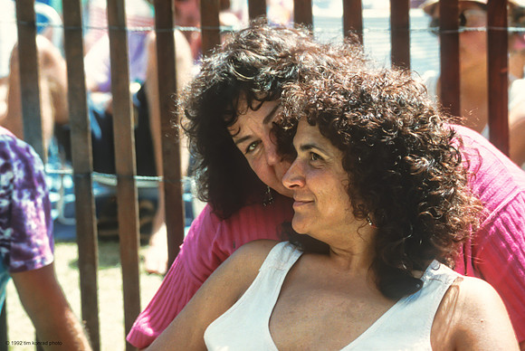 Sarah Elizabeth Campbell & Maria Camillo, ​Strawberry Music Festival, Spring, 1992