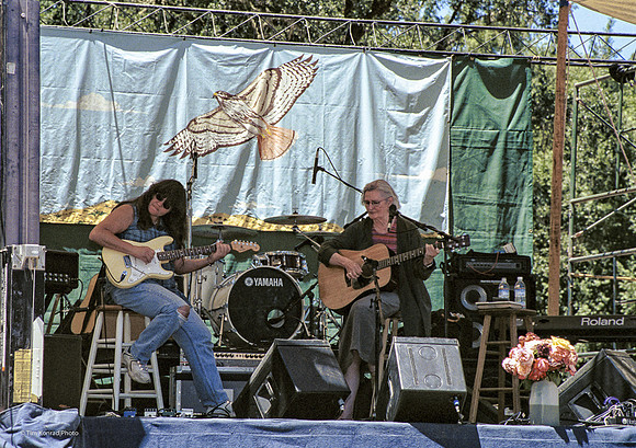 Nina Gerber & Rosalie Sorrels, Kate Wolf Music Festival, 2002