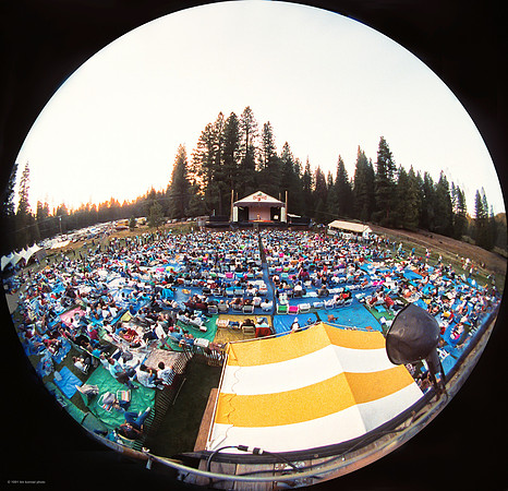 Main Stage from the Light Tower, Strawberry Spring, 1991