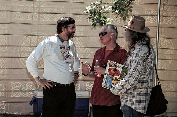 Sedge Thomson, Bruce Cockburn & Glen Rogers, Kate Wolf Music Festival, 2002